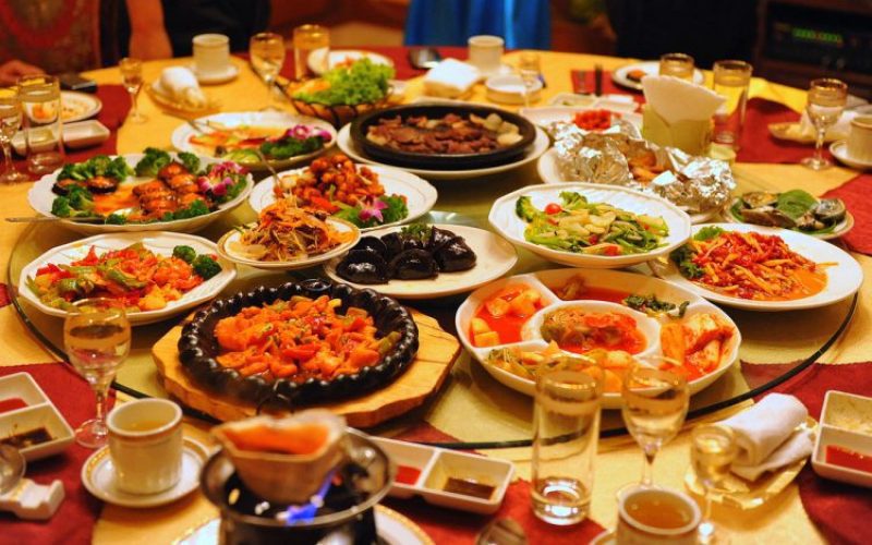 Channel Fish Product Meals on round table