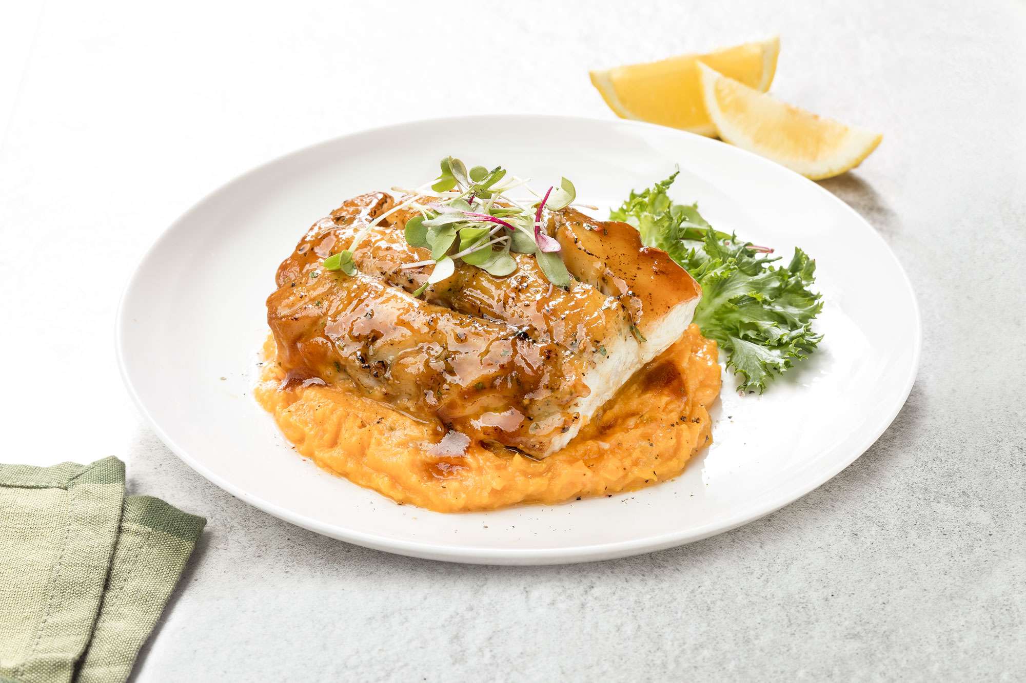 Glazed Atlantic Pollock Fillets Channel Fish Products